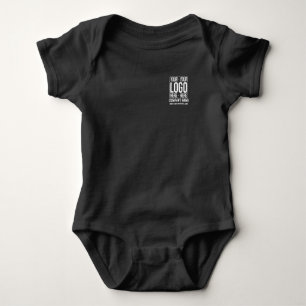 Custom Business Logo Corporate Company Modern Cool Baby Bodysuit