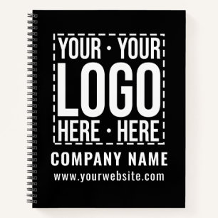 Custom Business Logo Corporate Company Modern Cool Notebook