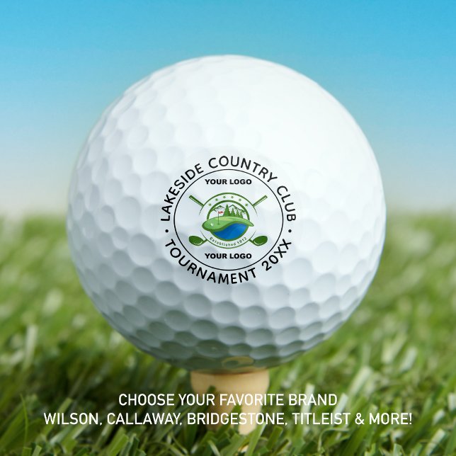 Custom Business Logo Corporate Personalised Name Golf Balls (Creator Uploaded)