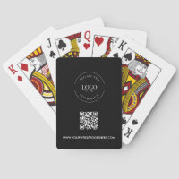 Custom Business LOGO Corporate QR CODE Black 