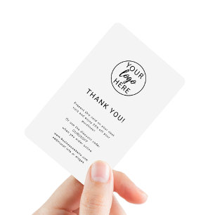 Custom Business Logo Discount Card