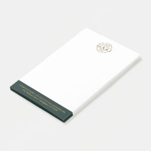 Custom Business Logo Elegant Simple Professional Post-it Notes