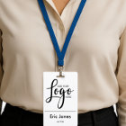 Custom BUSINESS LOGO employee ID identification