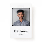 Custom BUSINESS LOGO employee ID identification