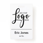 Custom BUSINESS LOGO employee ID identification