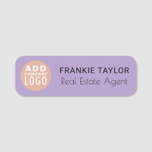Custom Business Logo Employee Magnetic Name Tag