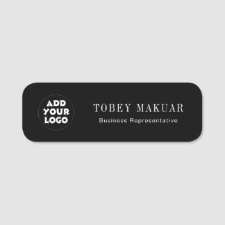 Custom Business Logo Employee Staff Name Tag