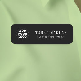 Custom Business Logo Employee Staff Name Tag