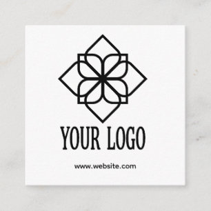 Custom Business Logo Enclosure Card