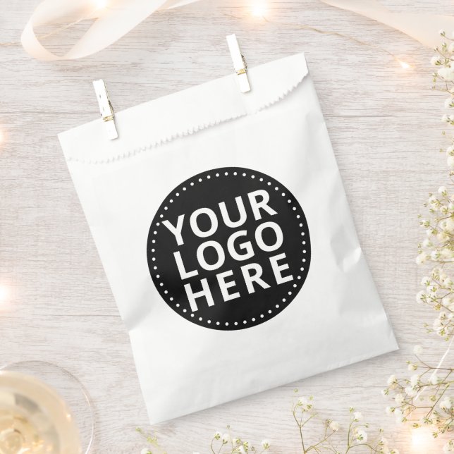 Custom Business Logo  Favour Bags (Clipped)