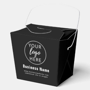 Custom Business Logo Favour Box