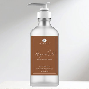 Custom Business Logo Front Bottle Product Label