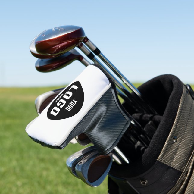 Custom Business Logo Golf Head Cover — Branded (In Situ)