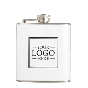 Custom Business Logo Hip Flask