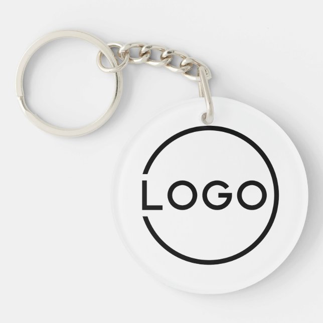 Custom Business Logo Key Ring (Front)