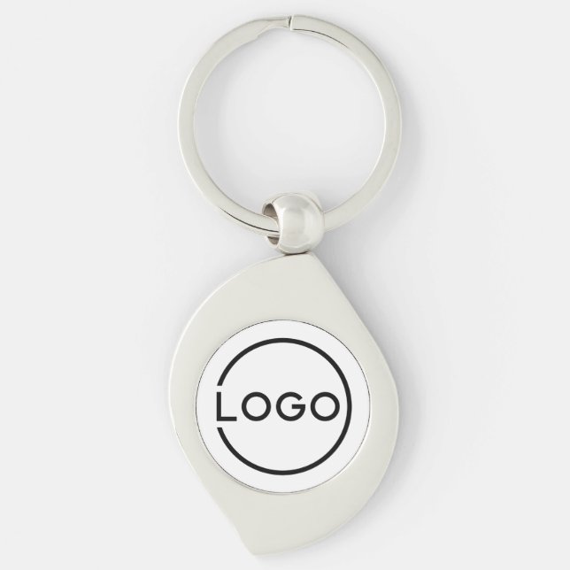 Custom Business Logo Key Ring (Front)