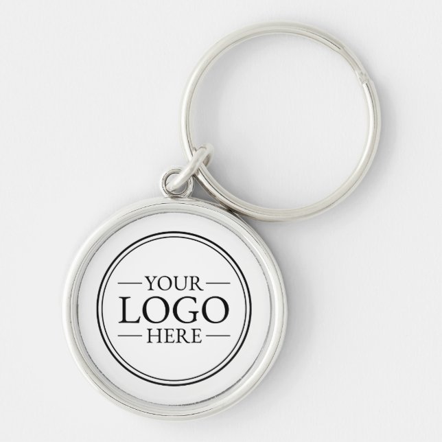 Custom Business Logo Key Ring (Front)