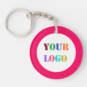 Custom Business Logo Keychain - Your Colours
