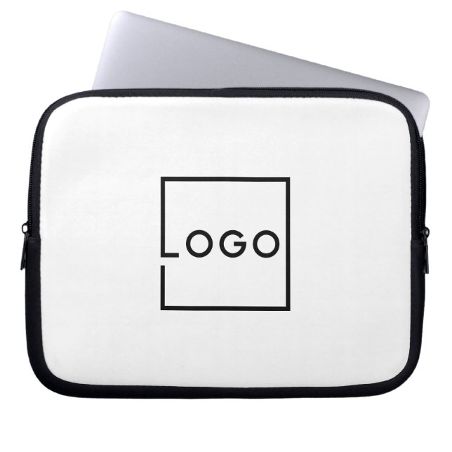 Custom Business Logo Laptop Sleeve (Front)