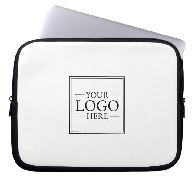 Custom Business Logo Laptop Sleeve (Front)