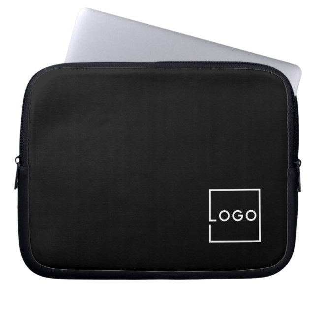 Custom Business Logo Laptop Sleeve (Front)