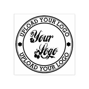 Custom Business Logo Large Rubber Stamp