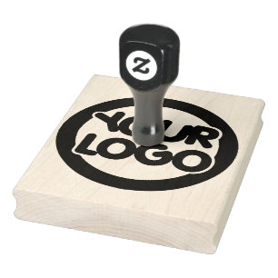 Custom Business Logo Large Rubber Stamp