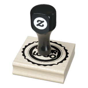Custom Business Logo Large Rubber Stamp