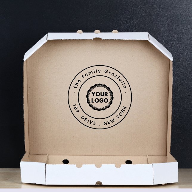 Custom Business Logo Large  Rubber Stamp (Creator Uploaded)