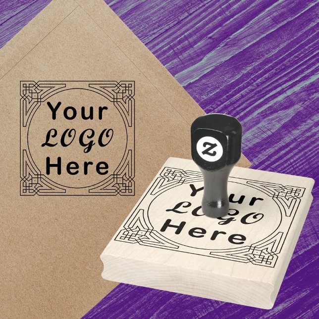 Custom Business Logo Large Rubber Stamp (Creator Uploaded)