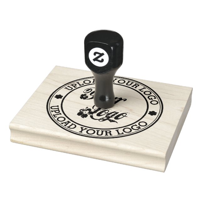Custom Business Logo Large Rubber Stamp (Stamp)