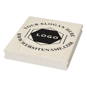 Custom Business Logo Large Rubber Stamp