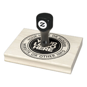 Custom Business Logo Large Rubber Stamps