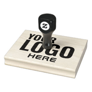 Custom Business Logo Large Stationery Rubber Rubber Stamp