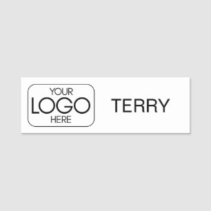 Custom Business Logo Magnetic Name Tag