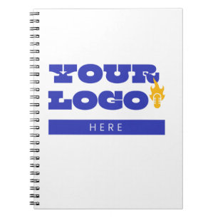 Custom Business Logo Merch Employee Staff Notebook