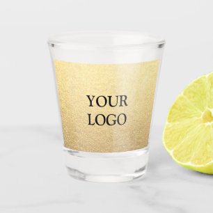 Custom Business Logo Minimalist Gift Favor Shot Glass