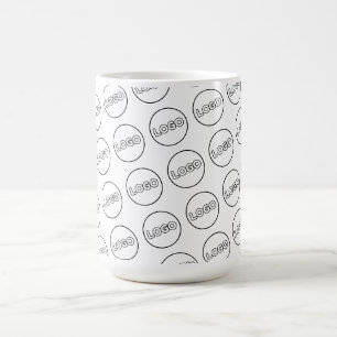 Custom Business Logo Modern Branded Coffee Mug
