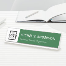 Custom Business Logo Modern Employee Green