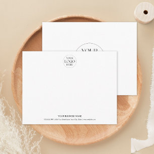 Custom Business Logo Modern Minimalist Promotional Card