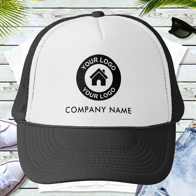 Custom Business Logo Name Promotional Baseball Trucker Hat (Creator Uploaded)