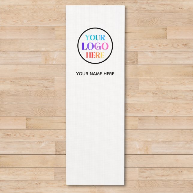 Custom Business Logo Name Yoga Mat (Creator Uploaded)