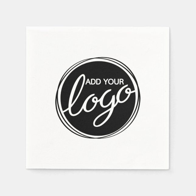 Custom Business Logo Napkin (Front)