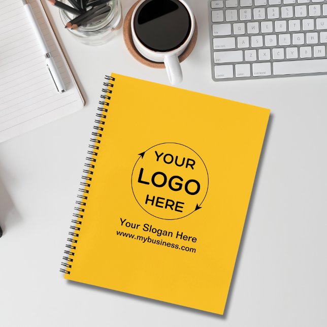 Custom Business Logo  Notebook (Custom Business Logo Notebook)
