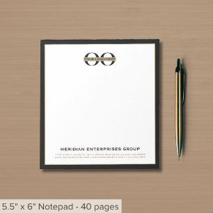 Custom Business Logo Notepad