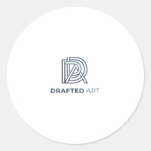Custom Business Logo Packaging Round Sticker