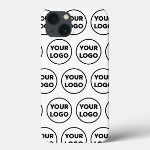 Custom Business Logo Pattern iPhone 13 Case