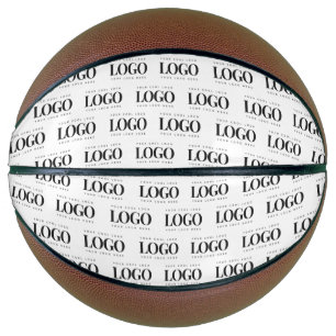 Custom Business Logo Pattern Customised Company Basketball