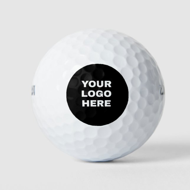 Custom Business Logo Personalised Golf Ball (Front)