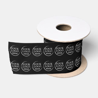 Custom Business Logo Personalised & Packaging Satin Ribbon